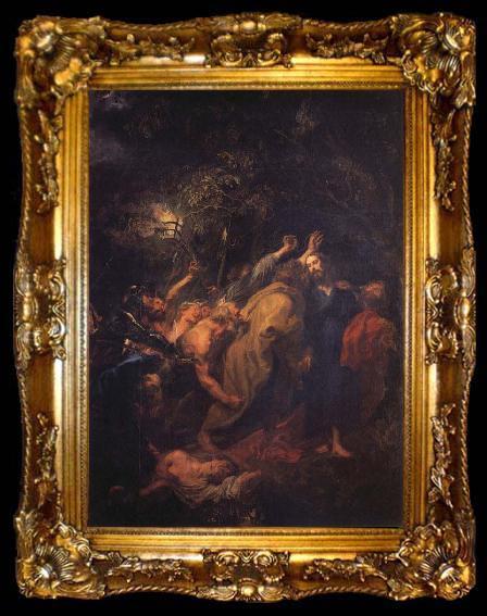 framed  Anthony Van Dyck Arrest of Christ, ta009-2
